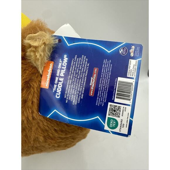 PAW Patrol Movie Junior Patroller MINI Kids' Pillow Buddy YELLOW 16” - NEW - Picture 2 of 5